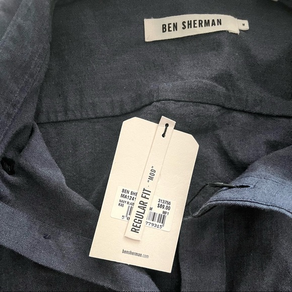 NWT Ben Sherman shirt ‘Mod’ - Size M - Picture 1 of 2